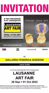 Lausanne Art Fair, locandina