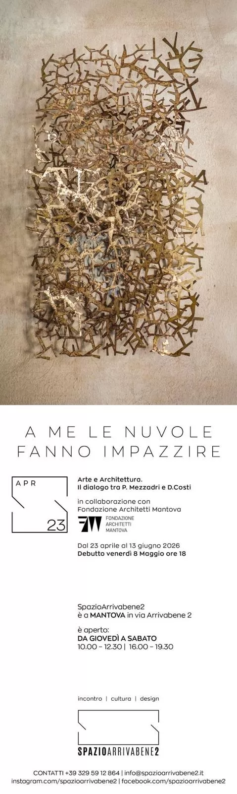 locandina a me le nuvole fanno impazzire